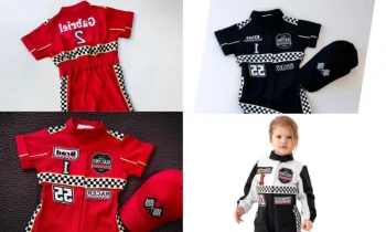 Racecar Driver Outfit for Kids (Çocuklar İçin Yarış Arabası Sürücüsü Kıyafeti) ile Minik Pilotlara İlham Verin
